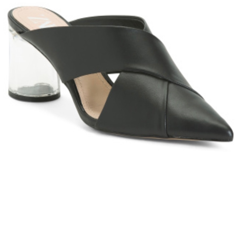 Zara Clear Heels  37 EUR Black